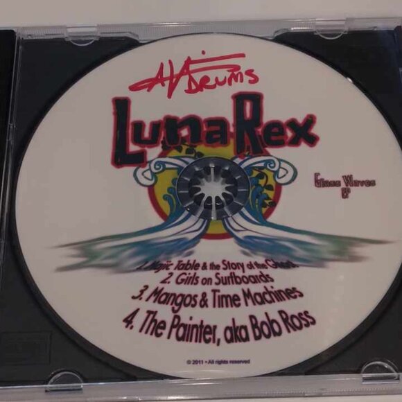 Luna Rex - Glass Waves EP CD Autographed Limited Run - Picture 3 of 5